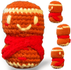 Winter Cat Toy | Mabel the Gingerbread Girl – Artisan Chunkle Puff Infused with Miracle Nip Botanicals Lightweight