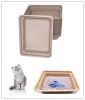 Twlead Disposable Cat Litter Box(15 Pack Of Trays)(Suitable for Cat Hamster Guinea Pig Mice Rabbit)Eco Friendly 100% Recycled Paper Trays(Shipment Fro