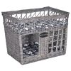 Cat House Gray Willow Small Lightweight Cat House Square