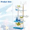 1PC Multi-level Cat Tower with Sisal Covered Scratching Posts
