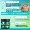 Cat Digestive Powder Natural Digestive Health Support for Cats