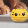 Handmade Weighted Catnip Toy | Pippa the Chonk Chunkle Chunk by Feline Grove