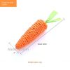 Pet cat toys nibbling toys cute paper rope carrot toys with built-in bells