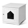 1PC Side table Nightstand Weatherproof Multi-function Cat House