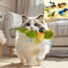 Interactive Cat Toy - Indoor Cat with Catnip Interactive Chirp Bird Teaser - Cat Teasing Artifact - Bird Feathers and Sound Attracting Kitten Artifact