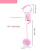Pet cat toy self hi cat hair ball plush spring toy Jingle Bell Toys